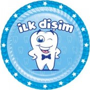 Resim Roll Up Karton Tabak Ilk Dişim Erkek 8'li 