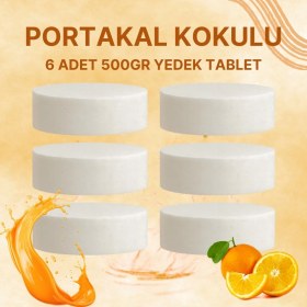 Resim Saban 3 Adet 2X500GR - Portakal - Nem Alıcı Rutubet Giderici Yedek Tablet 