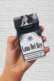 Resim SARANG Black Lana Del Rey Standart Sigara Tabakası Kutusu 