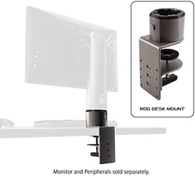 Resim ASUS ROG Monitör Masa Montaj Kiti ACL01 Çoğu 24 "ila 49" PG ve XG Serisi Modelini Destekler, ASUS Olmayan Monitör, Montaj Tabanı, C kelepçesi, Hızlı ve Kolay Kurulum ile Uyumlu Değil 