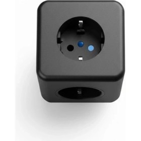 Resim Beruflic Akım ve Voltaj Korumalı Küp Priz 3 USB Destekli 