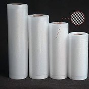 Resim T.M.Q.G 10 Metre Tırtıklı Rulo Vakum Poşeti Torbası (SEÇENEKLİ) (20 cm) 