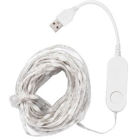Resim 10 Metre Usb Led Şerit Işık, Bluetooth Ve Telefon Uygulaması Kontrolü, Su Geçirmez, Ev Dekorasyonu İçin Renkli Aydınlatma 10.1" 