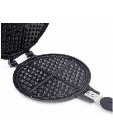 Resim Taşhan Döküm Granit Waffle Tavası 20 cm Bakalit Sap 