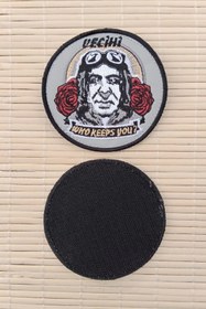 Resim İZMİR ASKERİ MALZEME vecihi who keeps you nakis islemeli arma pec patch 