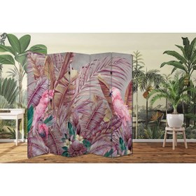 Resim dbsanat Doğa Temalı Özel Tasarım Paravan Room Divider 180 x 200 cm 