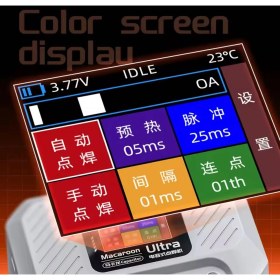 Resim Qıanlı Macaron Kapasitör Nokta Kaynak Makinesi Telefon Pil Onarımı Için 