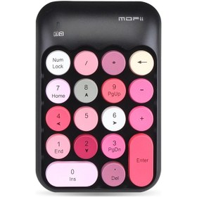 Resim Yunboo Mofii X910 18 Tuşlu Kablosuz Sayısal Klavye - Taşınabilir Finans Ve Muhasebe Klavyesi Karışık Renk 