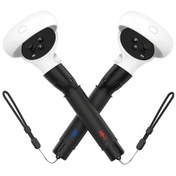 Resim Pazly Meta Quest 2 Vr Uzatma Sapları İçin 1 Çift Vr Kolu - Siyah Yeni Tasarım Siyah 