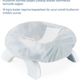 Resim Babyjem Portatif Katlanabilir Lazımlık Kum Beji New Color 