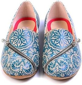 Resim Pattern Babet Ayakkabı YAB307 