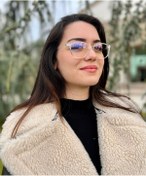 Resim Castello Şeffaf Mavi Işık Filtreli, Numarasız, Oval Cat Eye Kemik Dinlendirici Unisex Gözlük 