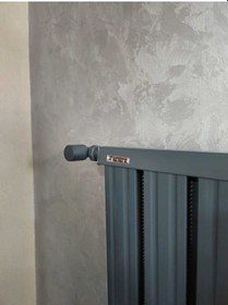 Resim Alüminyum Panel Radyatör Klasik 525x20 Ral 7016 Antrasit Gri 