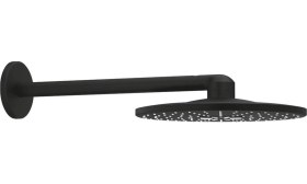 Resim Grohe Rainshower Smartactive 310 Tepe Duşu Seti 430 Mm, 2 Akışlı Phantom Black - 22123kf0 Krom 