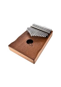 Resim 17 Tuşlar Başparmak Piyano Kalimba Maun Taşınabilir Acemi Piyano 