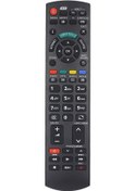 Resim Evrensel Ir Kablosuz Kontrolcü Ir Uzaktan Kumanda Lcd Led Tv Uzaktan Kumanda Panasonic İle Uyumlu 