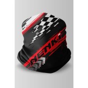 Resim Motorcu Buff Maske Outdoor Boyunluk Unisex Bandana 