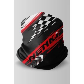 Resim Motorcu Buff Maske Outdoor Boyunluk Unisex Bandana 