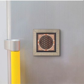 Resim Yaşam Çiçeği Baskılı Mdf Magnet 7x7 422 