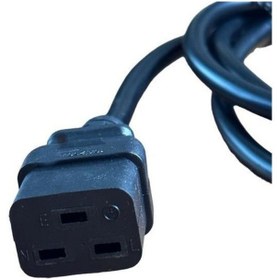 Resim C19 Power Kablo Ups Kablosu 1.5 Metre Koşu Bandı Güç Kablosu 