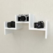 Resim Emkawood Deco Duvar Rafı 