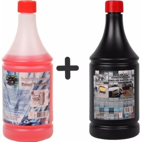 Resim Dtx Kimya Oto Kalorifer ve Petek Temizleme (Solventli) 1lt & Oto Motor Lastik Parlatıcı 500 ml 