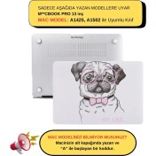 Resim McStorey Macbook Pro Kılıf 13 inç Dog02NL (Eski HDMI'lı Model 2012-2015) A1425 A1502 ile Uyumlu 