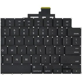 Resim Apple Uyumlu MacBook Air M2 13" A2681 Klavyekeyboard Us Q Küçük Enter 