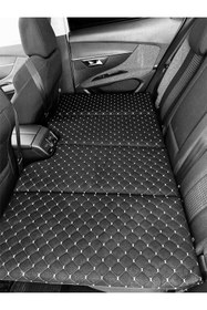 Resim Shop-set 80x135 Cm - Oto Arka Koltuk Yatağı - Siyah Taytüyü Kumaş 