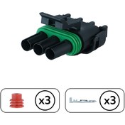 Resim Aptiv Map Sensör Soketi 3 Pin Kablosuz 