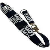 Resim MG MOTO Love Siyah Anahtarlık 