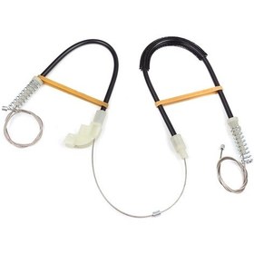 Resim Volvo S40 V40 MK1 644 645 1995-2004 İçin Arka Sağ Cam Kriko Seti 