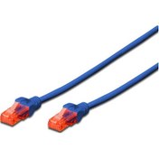 Resim Assmann Digitus DK-1617-030/B 3 Mt CAT6 AWG26/7 U/Utp Lzsh Mavi Patch Cord Kablo 