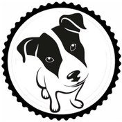 Resim Sevimli Köpek Tasarım 5.model Sticker 10 X 10 Cm 