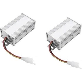 Resim Yue Zhang Ξ Ny Ue Zhang 2x Elektronik Trafo Dc 36v 48v 60v 72v 12v 10a Elektrikli Bisiklet Dönüştürücü Adaptör Aşağı Trafo Yurt Dışından A 