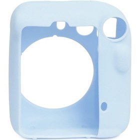 Resim Fujifilm Instax Mini 12 Fotoğraf Makinesi + 10'lu Film + Kıskaçlı Resim Standı + Silikon Kılıf Seti Mavi 