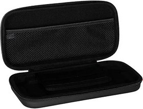 Resim Konix Naruto Shippuden Nintendo Switch 2 için koruyucu kılıf ve taşıma çantası - Aksesuar bölmesi ve 8 oyun bölmesi - Naruto ve Sasuke motifi - Siyah 