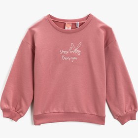 Resim Kız Bebek Baskılı Sweatshirt 