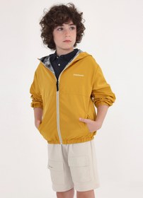 Resim Mayorak erkek çocuk çift taraflı yagmurluk 6454 - CAMEL / 16 yaş 