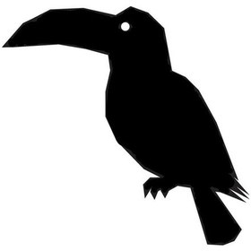 Resim Geometrik Dodo Kuşu 10x10 Cm Lcst Lcst 