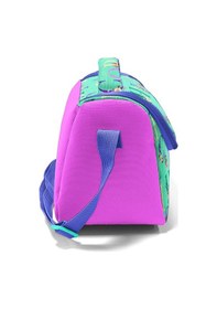 Resim Coral High Kids Su Yeşili Açık Pembe Monogram Desenli Thermo Beslenme Çantası 11823 