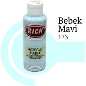 Resim Rich Master Akrilik Boya 120 Cc. 173 Bebek Mavi 