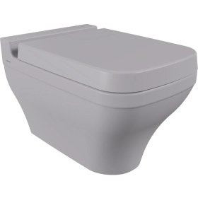 Resim Bocchı Bocchi Scala Asma Klozet Mat Gri Kapak Dahil 1080-006-0128 