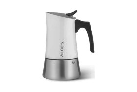 Resim Feyza Design Yurt Dışından Taşınabilir 450 ml Mocha Pot 9 Cup Beyaz 