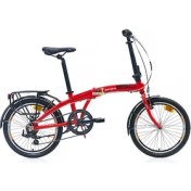 Resim Carraro Flexı 106 20 Jant Katlanır Bisiklet 320H 6V Vb Kırmızı Siyah Beyaz 