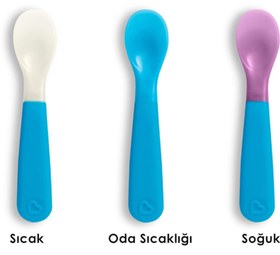 Resim Munchkin R.Değiştiren Çocuk Beslenme Çatal & Kaşık Seti 12ay+ 