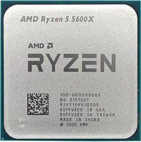 Resim Amd Ryzen 5 5600X 3,7 GHz 32 MB Cache AM4 İşlemci 