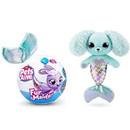 Resim Pets Alive Furmaids Işıklı ve Sesli Peluş Yeşil 