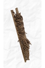 Resim TORUN AĞAÇ Çi̇ft Örgülü Pamuk Hamak 200 X 96 Cm Tek Ki̇şi̇li̇k 100kg 