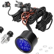 Resim Üçlü Ekran Hava Basıncı Göstergesi Led Dijital Hava K19829 